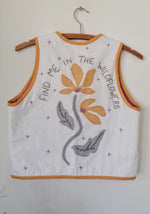 FIND ME IN THE WILDFLOWERS QUILTED PATCHWORK VEST