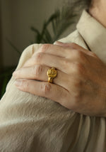 MEDUSA VERMEIL RING
