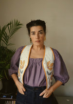 FIND ME IN THE WILDFLOWERS QUILTED PATCHWORK VEST