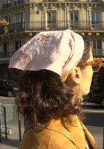 PINK BOW EMBROIDERED BANDANA