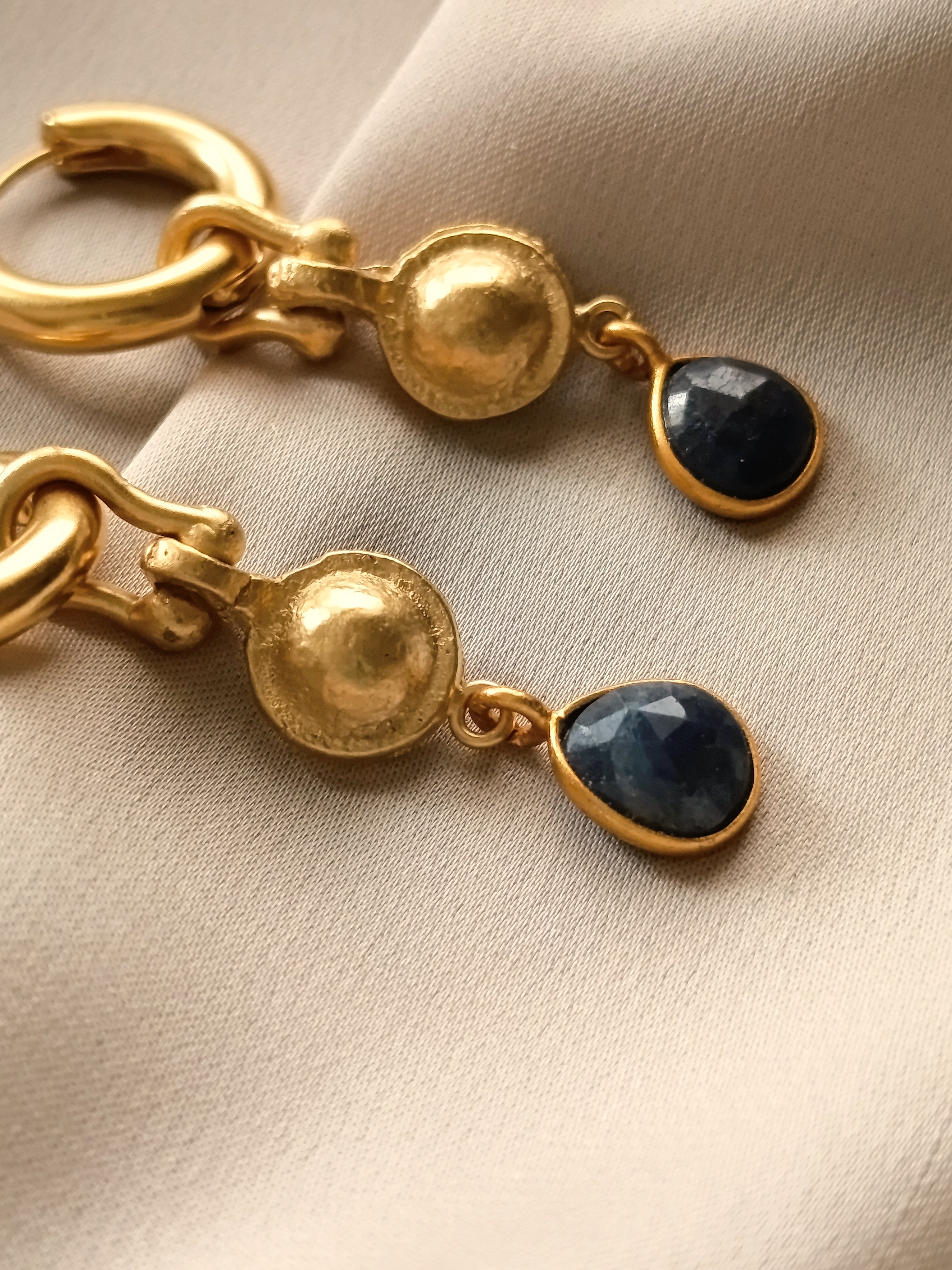 ROMAN SAPPHIRE EARRINGS